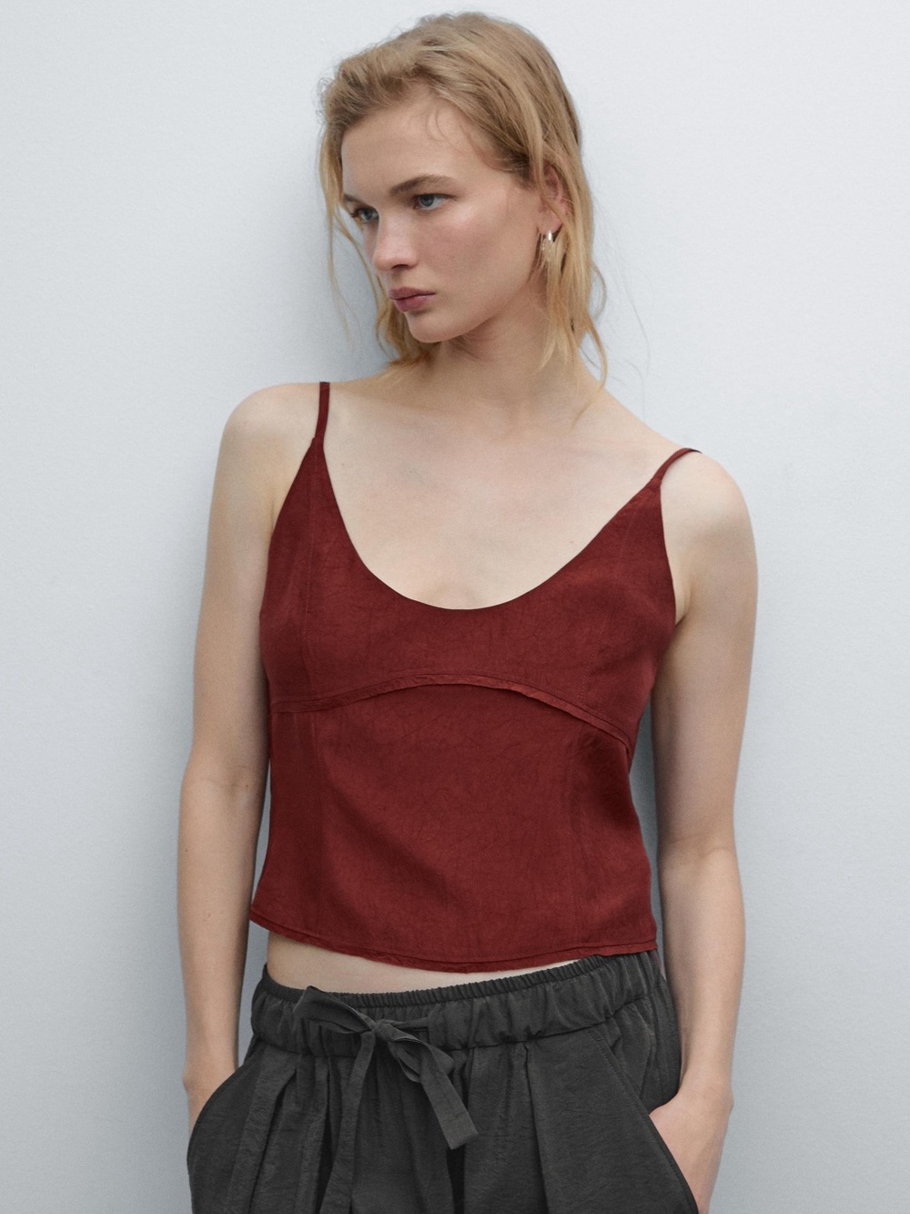 Massimo Dutti Strappy Top